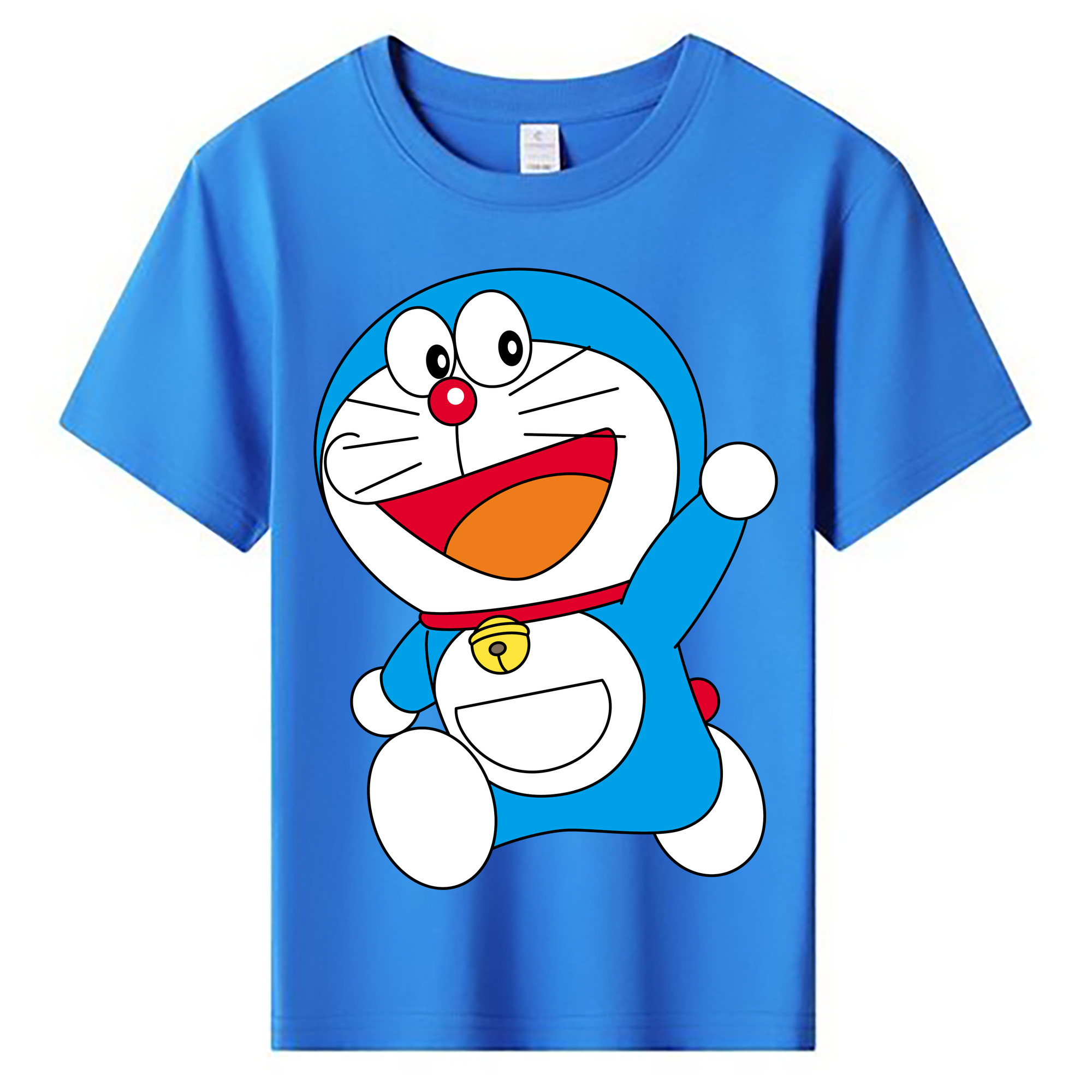 （画像用） ドラえもん Doraemon 綿100％キッズTシャツ（フロントプリント）